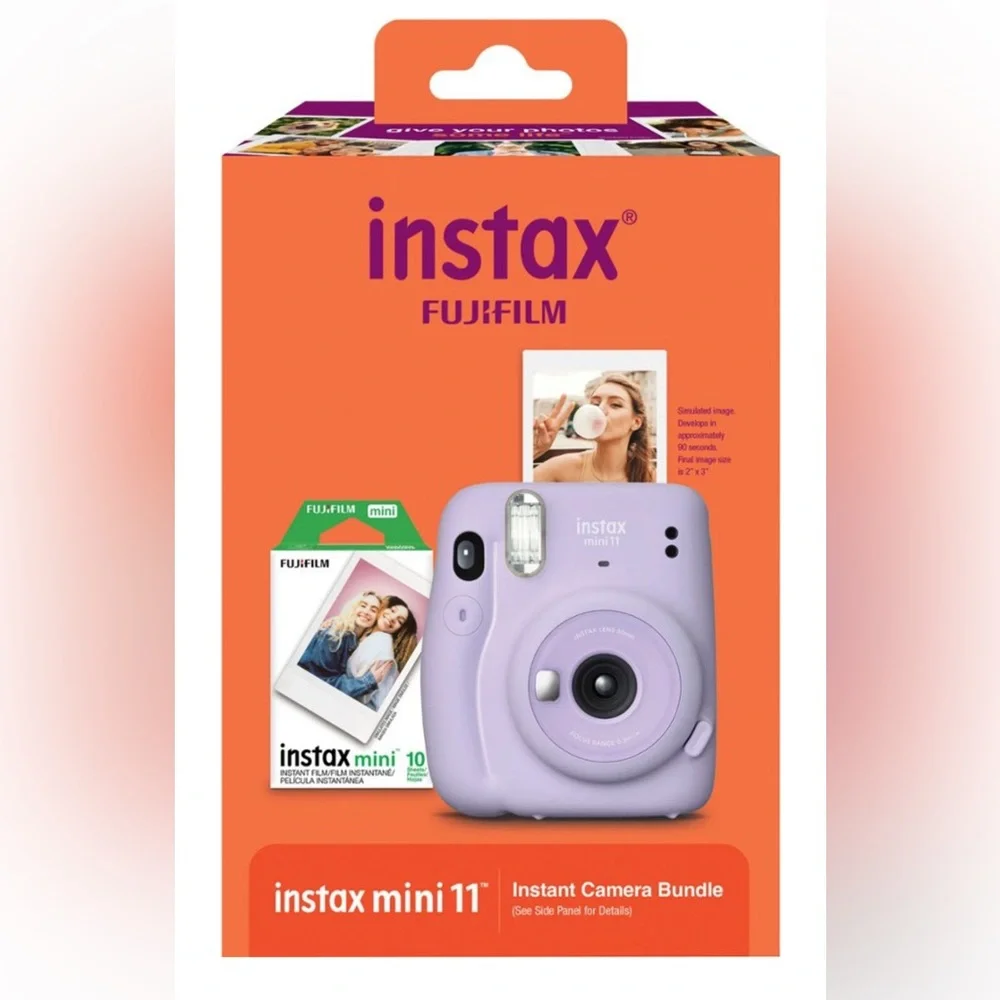 Fujifilm Instax Mini 11 Camera Bundle - Lilac Purple